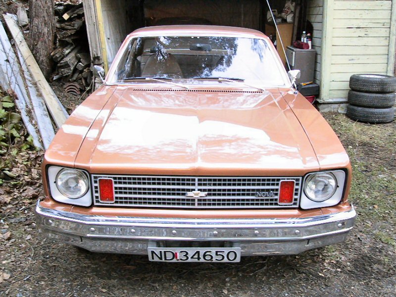 1975 Chevrolet Nova "Bruno". Bruno as purchased: